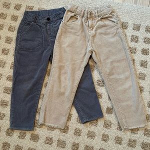 ZARA Corduroy Pants (2 Pairs) Size 4-5